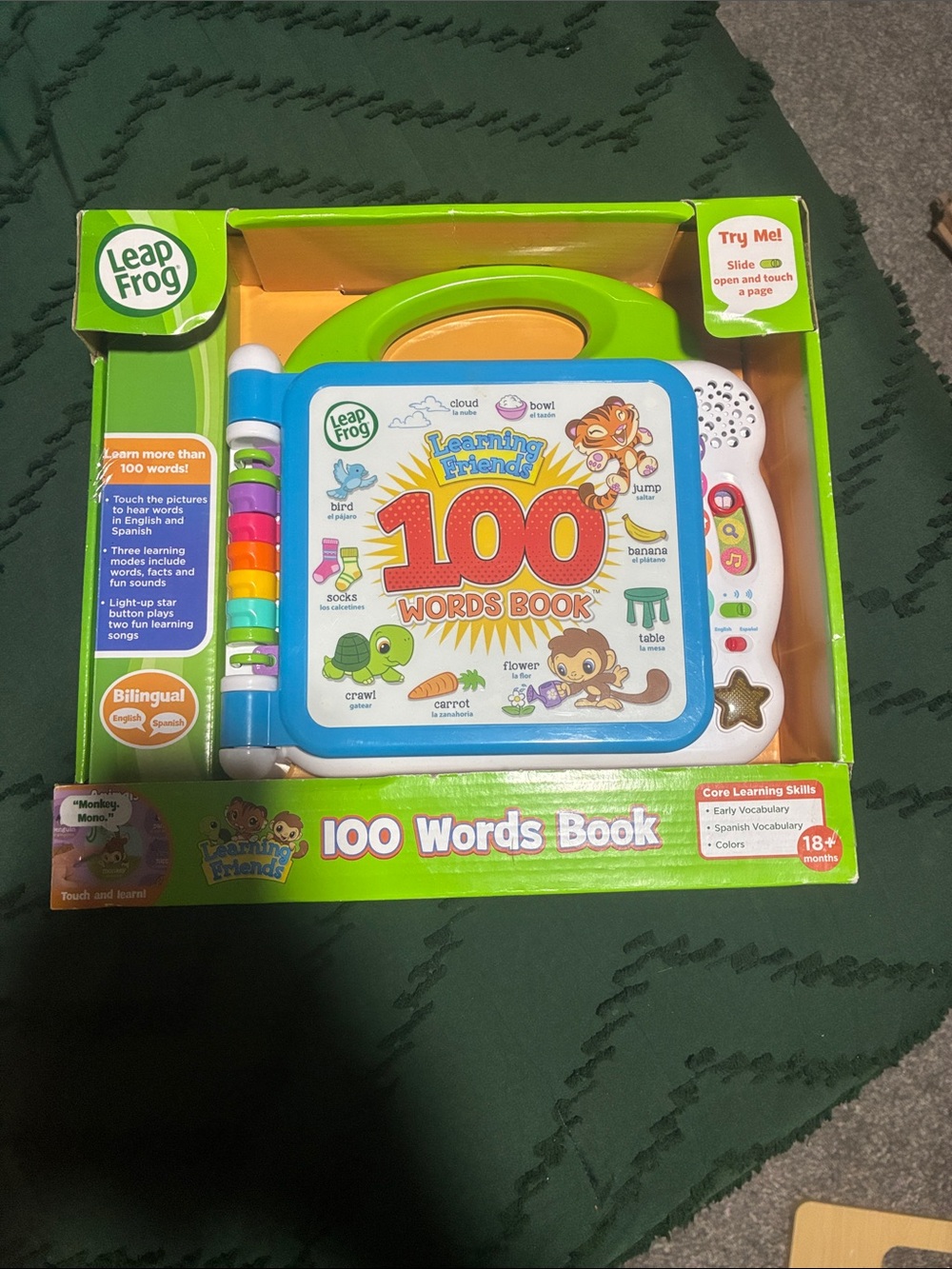 Leap Frog Learning Friends 100 Words Interactive Book